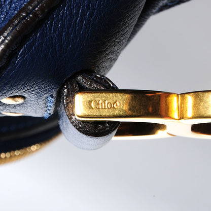 Chloe Calfskin Medium Marcie Round Crossbody Bag Royal Navy 12 of 12