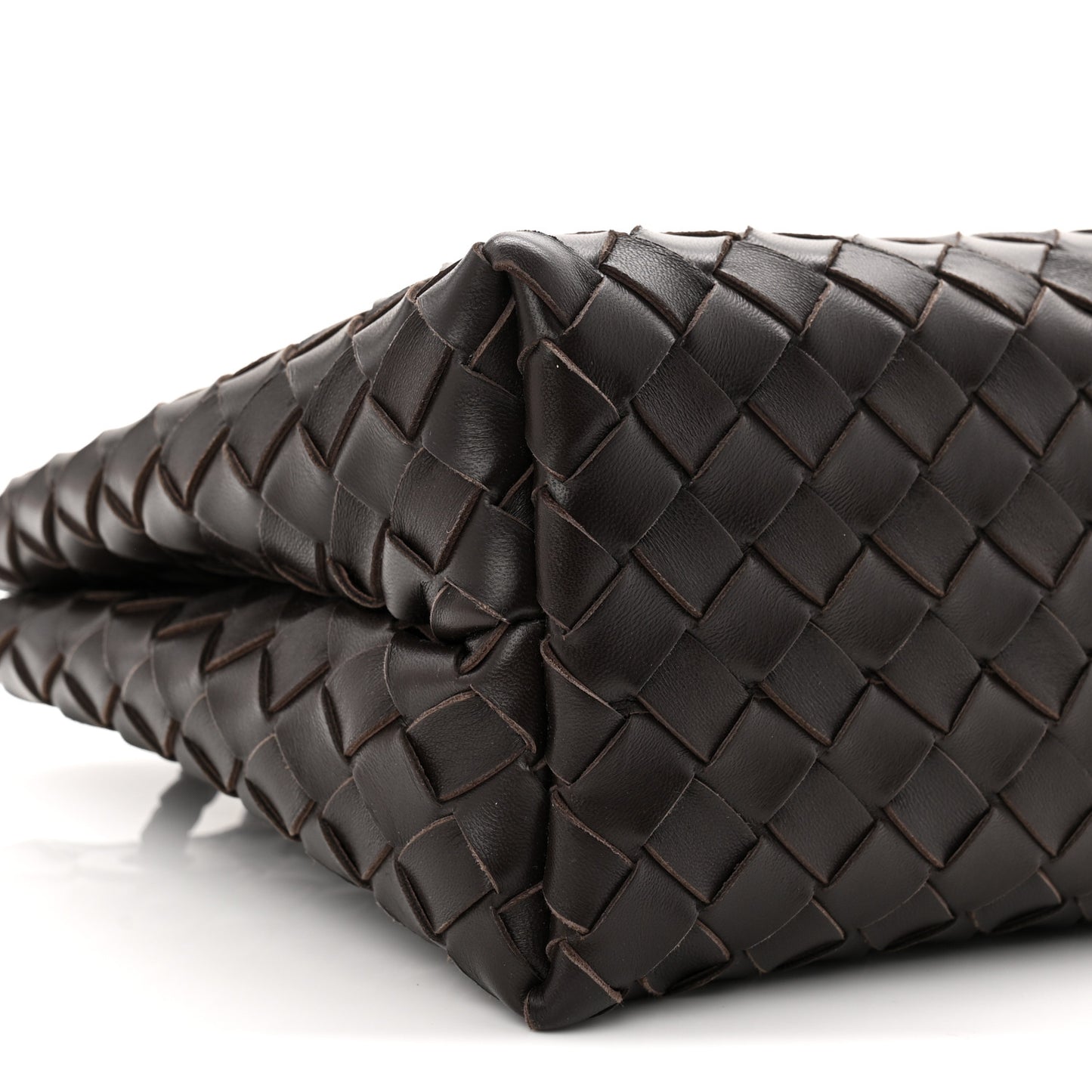Nappa Intrecciato Small Andiamo Shoulder Bag Fondant