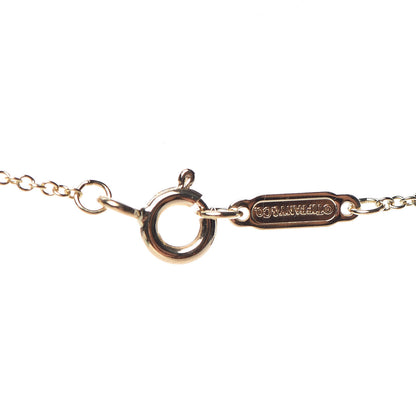 Tiffany 18K Yellow Gold Modern Keys Open Round Key Pendant Necklace 5 of 7