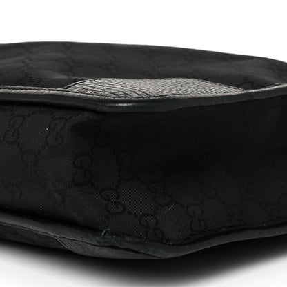 Gucci Nylon Monogram Shoulder Bag Black 15 of 18