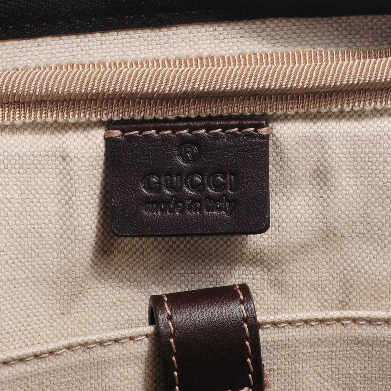 Gucci GG Supreme Monogram Briefcase Brown 6 of 8