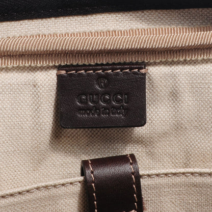 Gucci GG Supreme Monogram Briefcase Brown 6 of 8