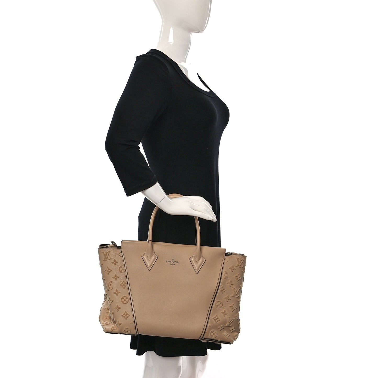 Veau Cachemire Tote W PM Dune