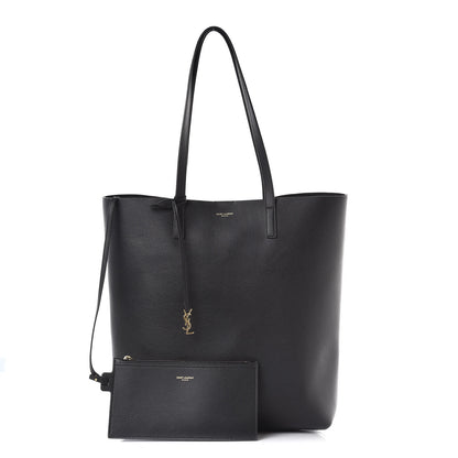 Saint Laurent Calfskin Medium Shopping Tote Black 3 of 17