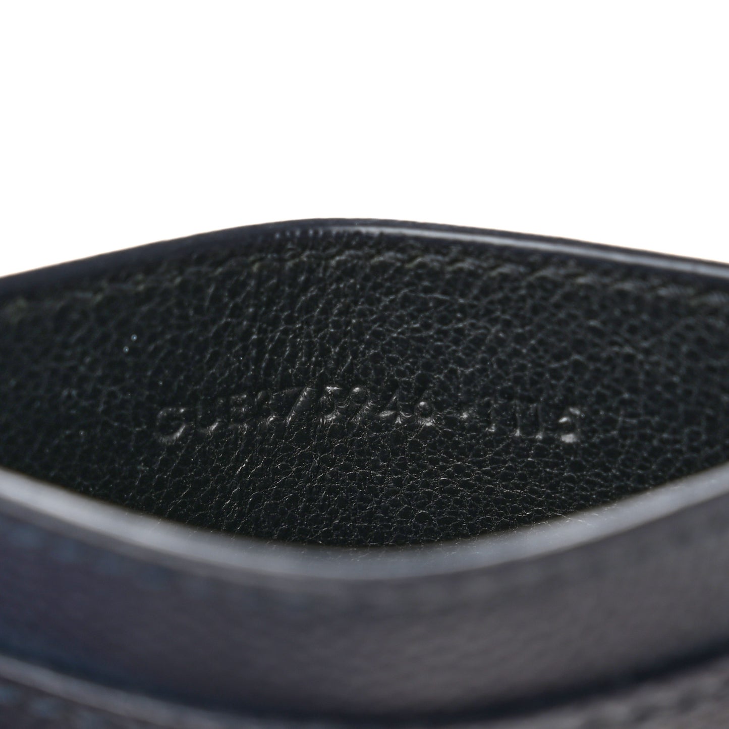 Grain De Poudre Card Case Navy