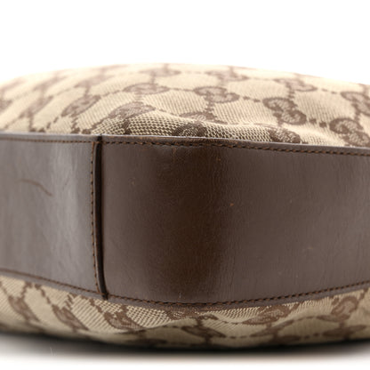 Gucci Monogram GG Small Clasp Hobo Brown 10 of 13