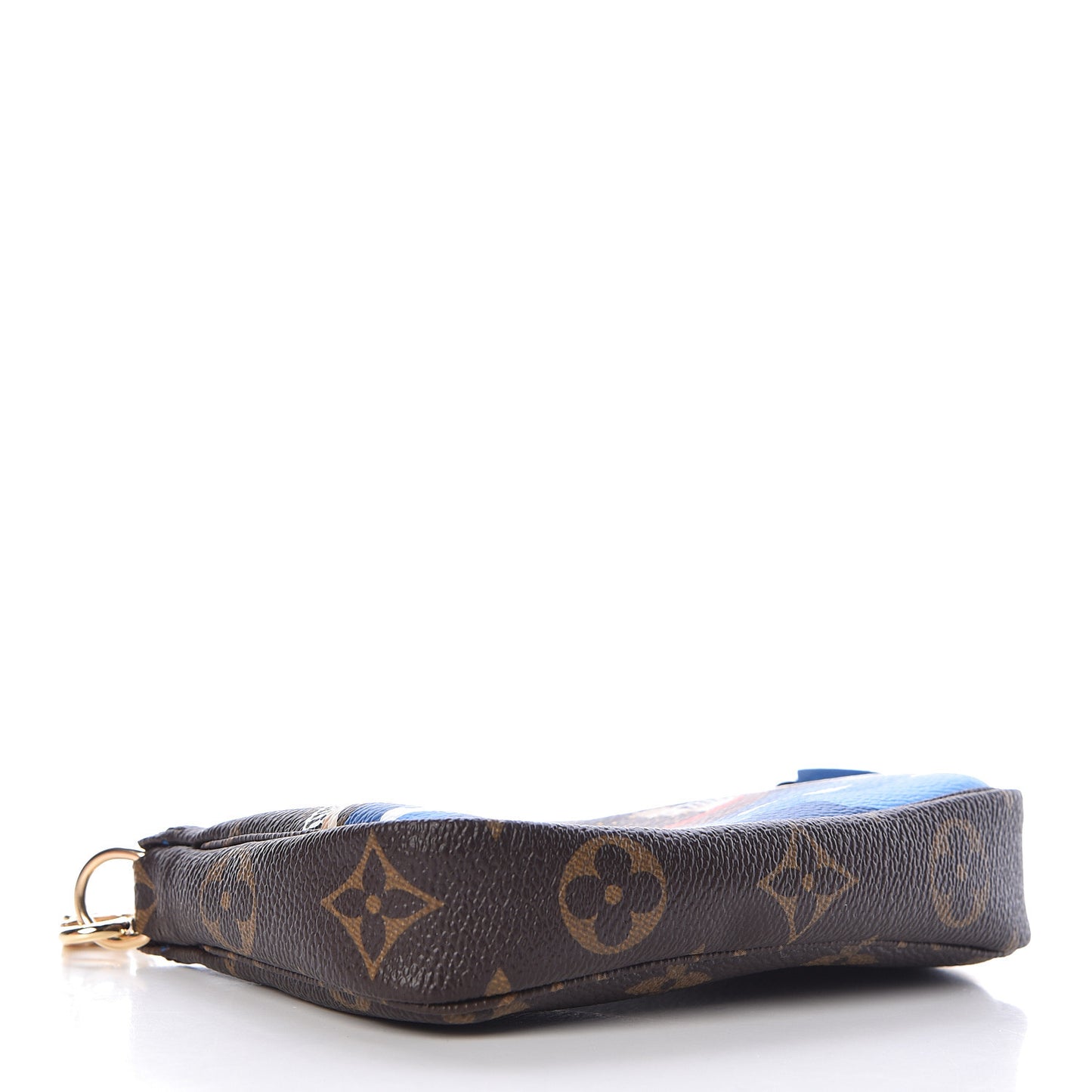 Monogram 2019 Christmas Animation Mini Venice Pochette Accessories Blue