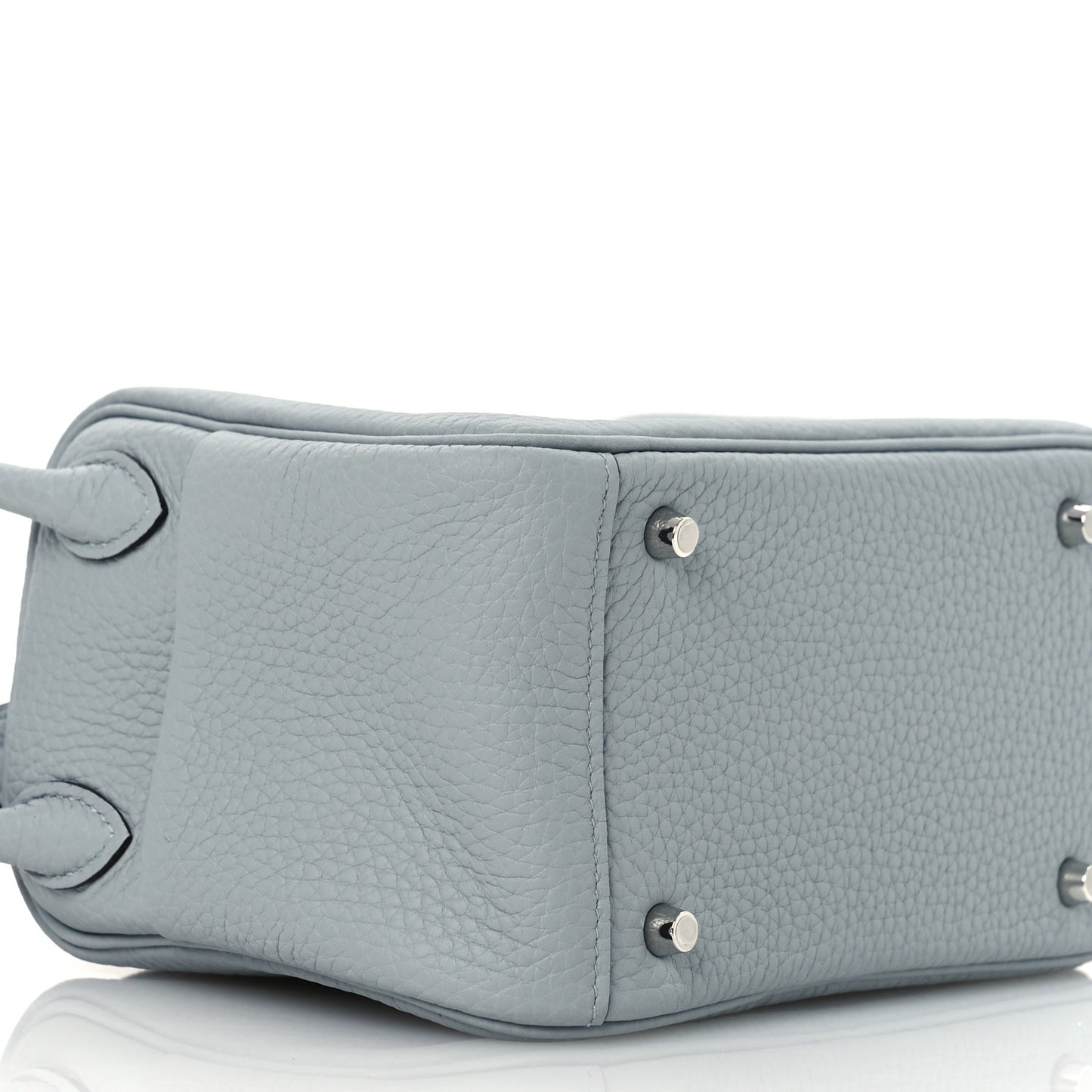 Taurillon Clemence Mini Lindy 20 Bleu Glacier