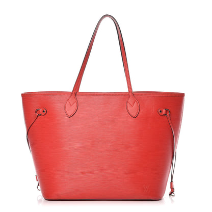 Louis Vuitton Epi Neverfull MM Coquelicot 3 of 25