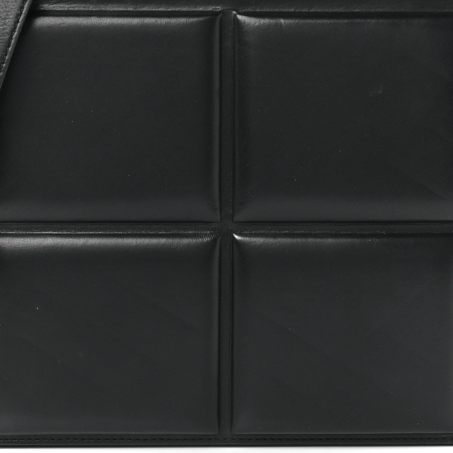 Bottega Veneta Calfskin Padded Mini Trunk Black 9 of 14