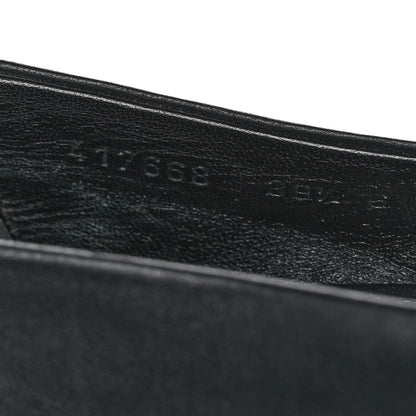 Gucci Calfskin Bayadere Bee Ballerina Flats 39.5 Black 8 of 9