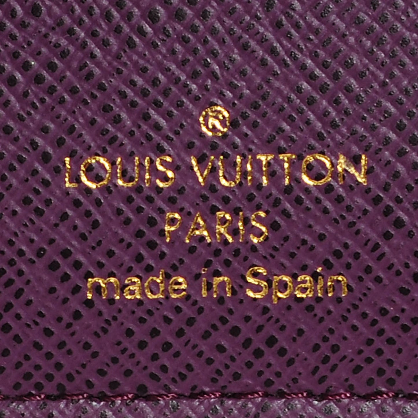 Monogram Insolite Wallet Cassis