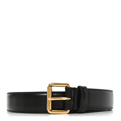Gucci Calfskin Belt 90 36 Black 1 of 5