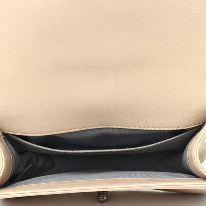 Chanel Calfskin Double Stitch Small Boy Flap Beige 4 of 4