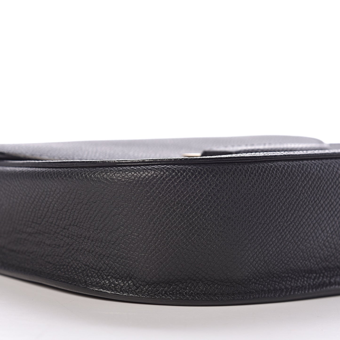 Grained Calfskin Small Trotteur Black