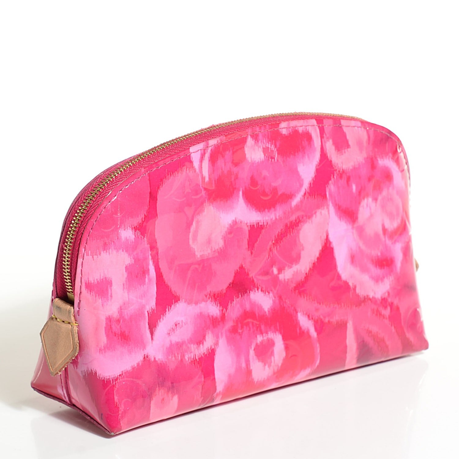 Louis Vuitton Vernis Ikat Cosmetic Pouch Rose Indien 3 of 7
