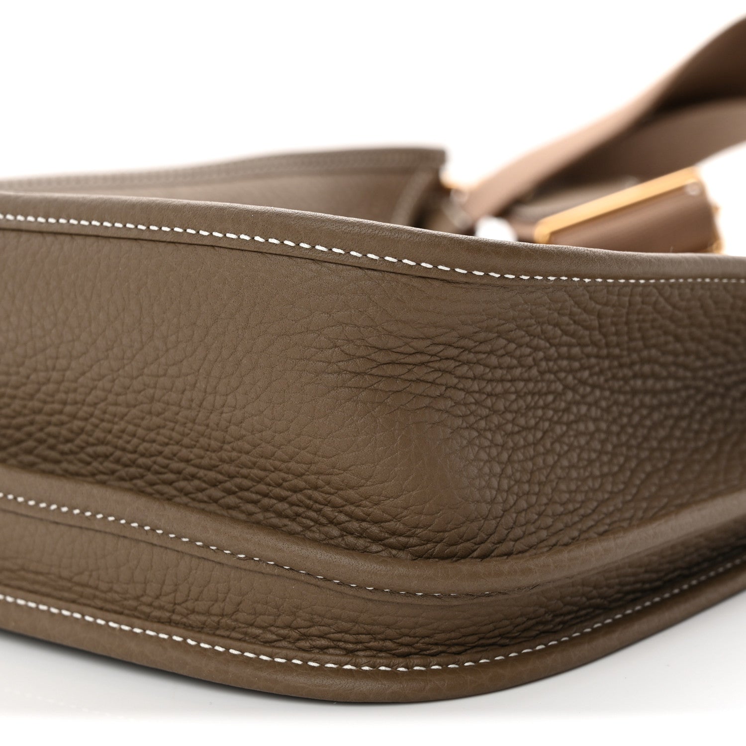 Hermes Taurillon Clemence Evelyne III PM Etoupe 10 of 10