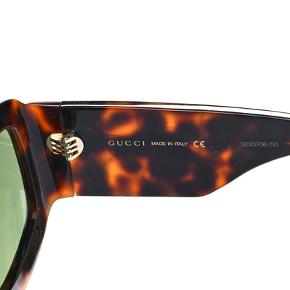 Gucci Acetate Monogram Shield Sunglasses GG0983S Havana 5 of 6