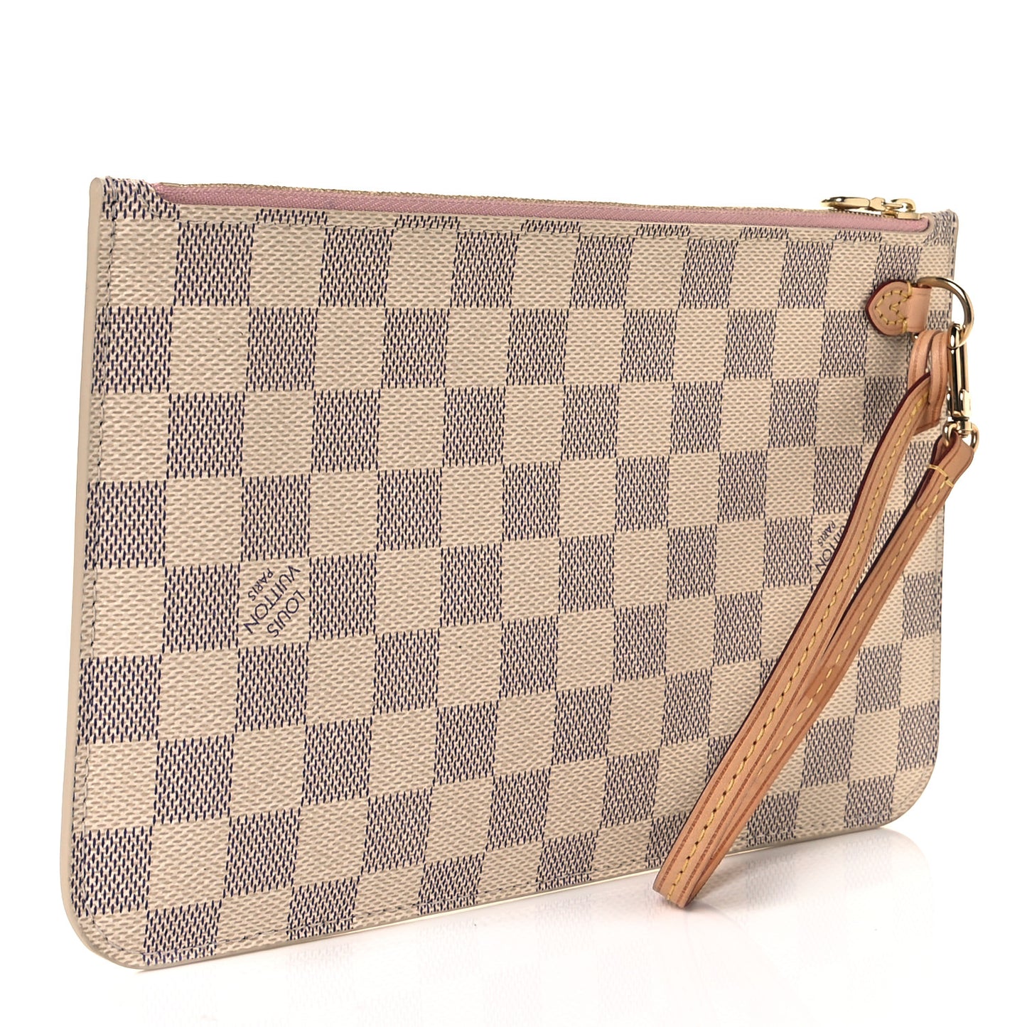 Damier Azur Neverfull MM GM Pochette Rose Ballerine