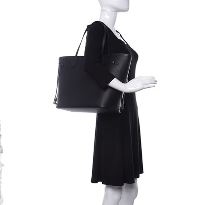 Louis Vuitton Epi Neverfull MM Black 2 of 11