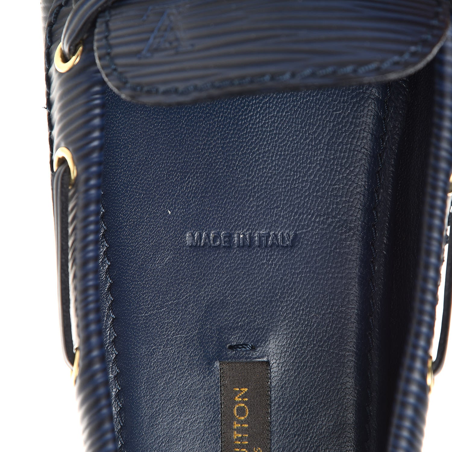 Louis Vuitton Epi Gloria Flat Loafers 38 Indigo 8 of 9