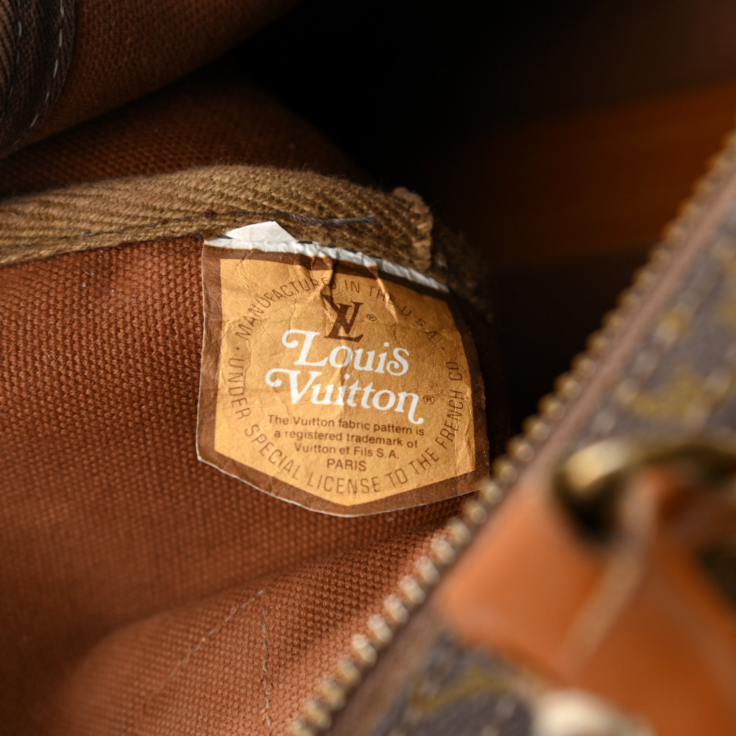 Louis Vuitton Monogram French Company Speedy 35 6 of 33