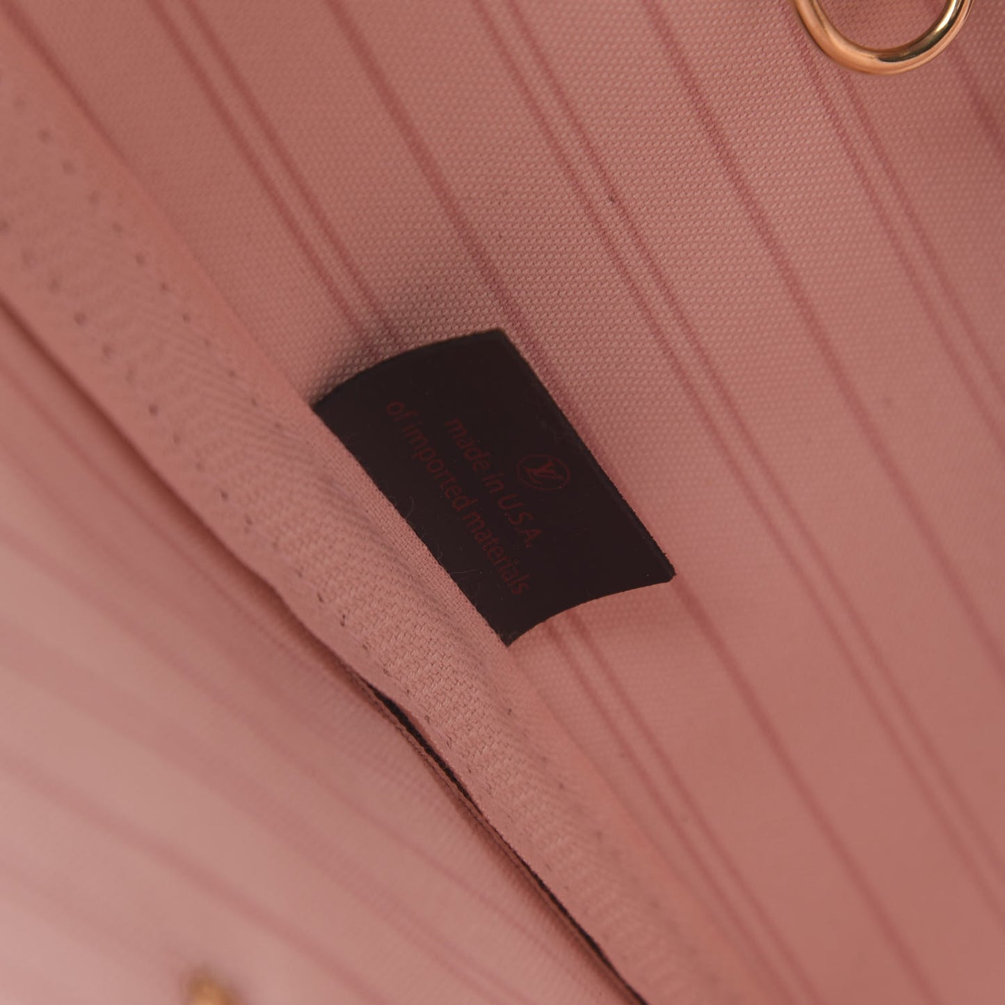 Damier Ebene Neo Neverfull MM Rose Ballerine