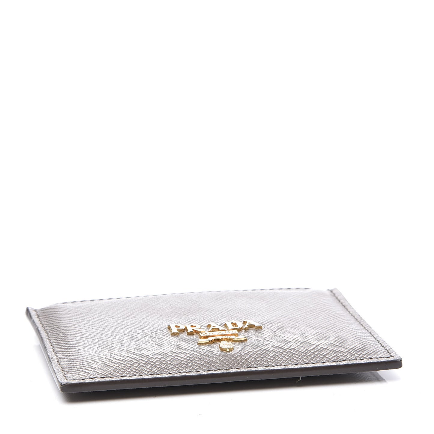 Saffiano Metal Card Case Argilla