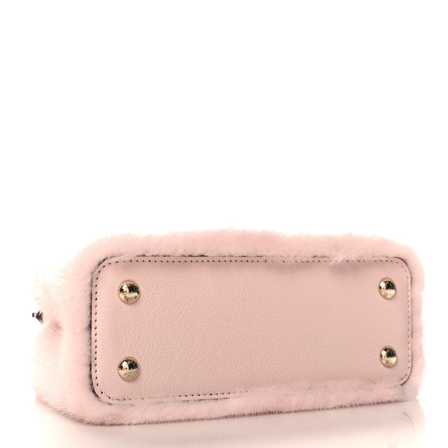 Mink Calfskin Goatskin Capucines Mini Rosewater Pink