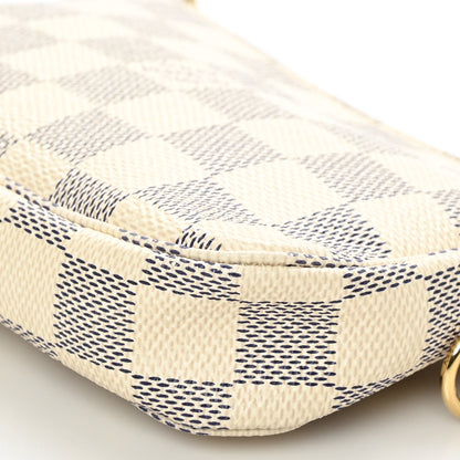 Louis Vuitton Damier Azur Mini Pochette Accessories 9 of 9