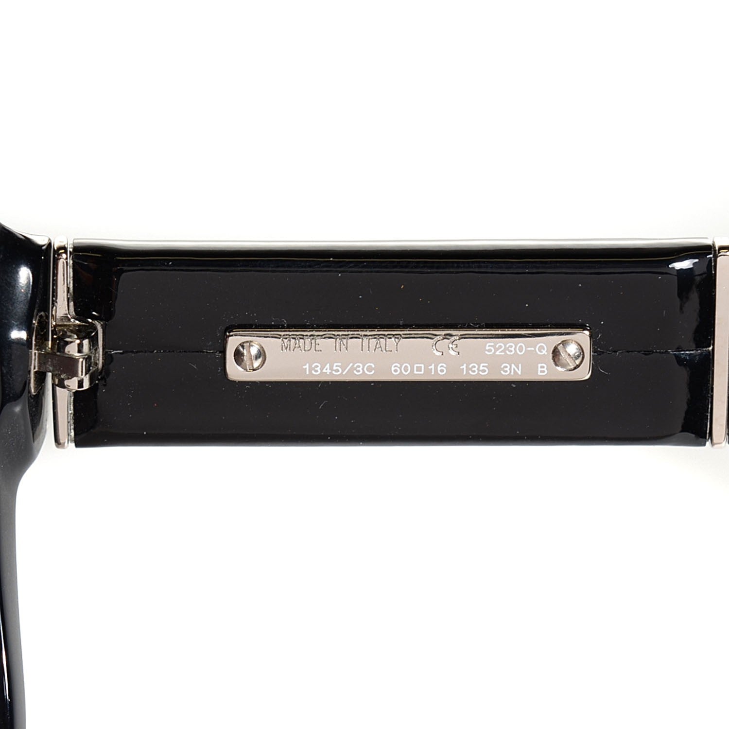 Chanel Patent Leather Sunglasses 5230-Q Black 4 of 5