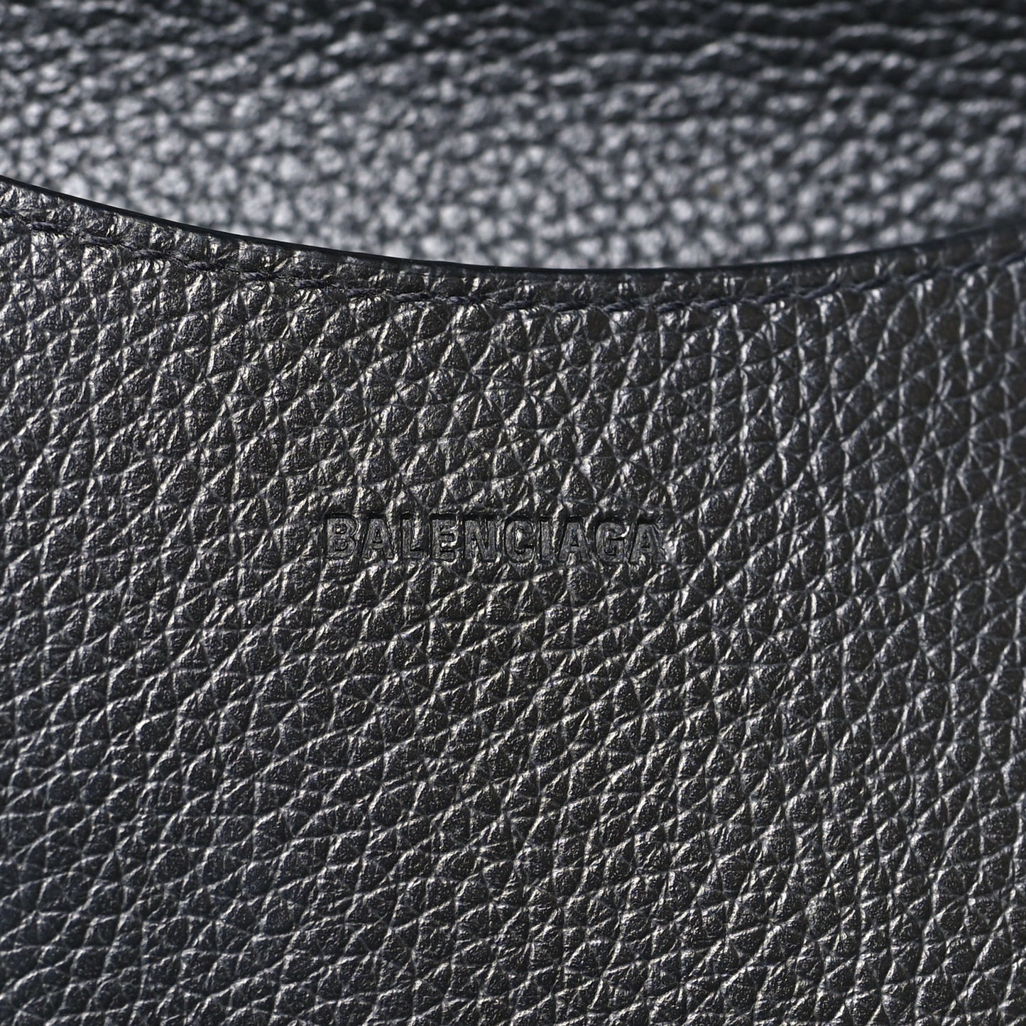 Grained Calfskin Neo Classic Black Hardware S City  Black