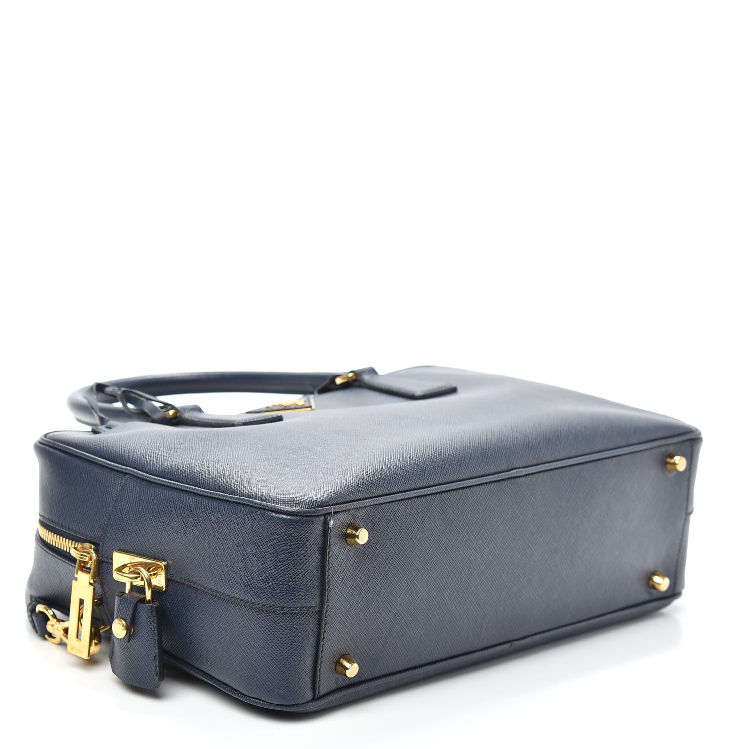 Prada Saffiano Lux Bauletto 4 of 9