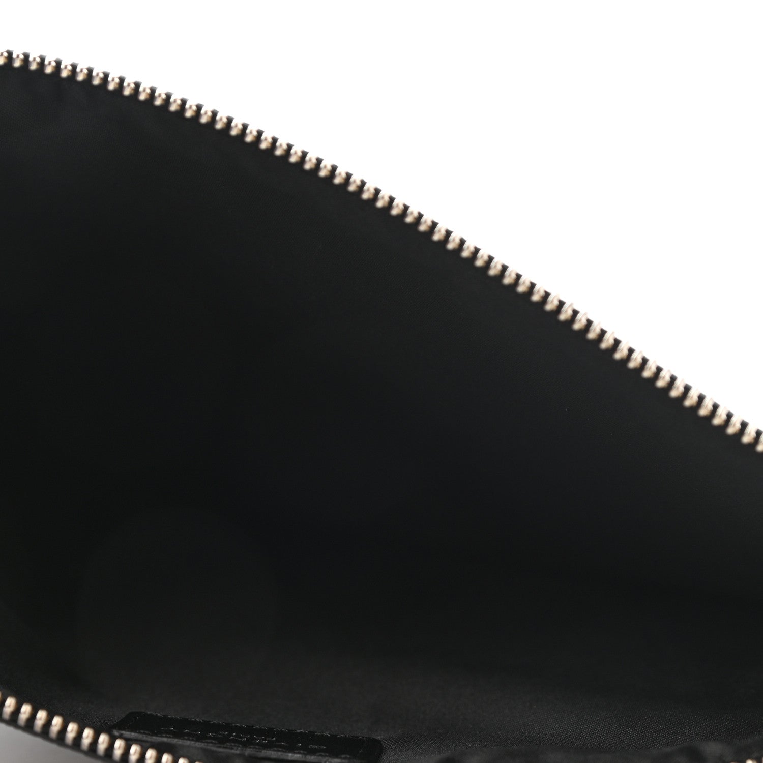 Givenchy Textured Coated Canvas Rottweiler Print Medium Cosmetic Pouch Black 5 of 8