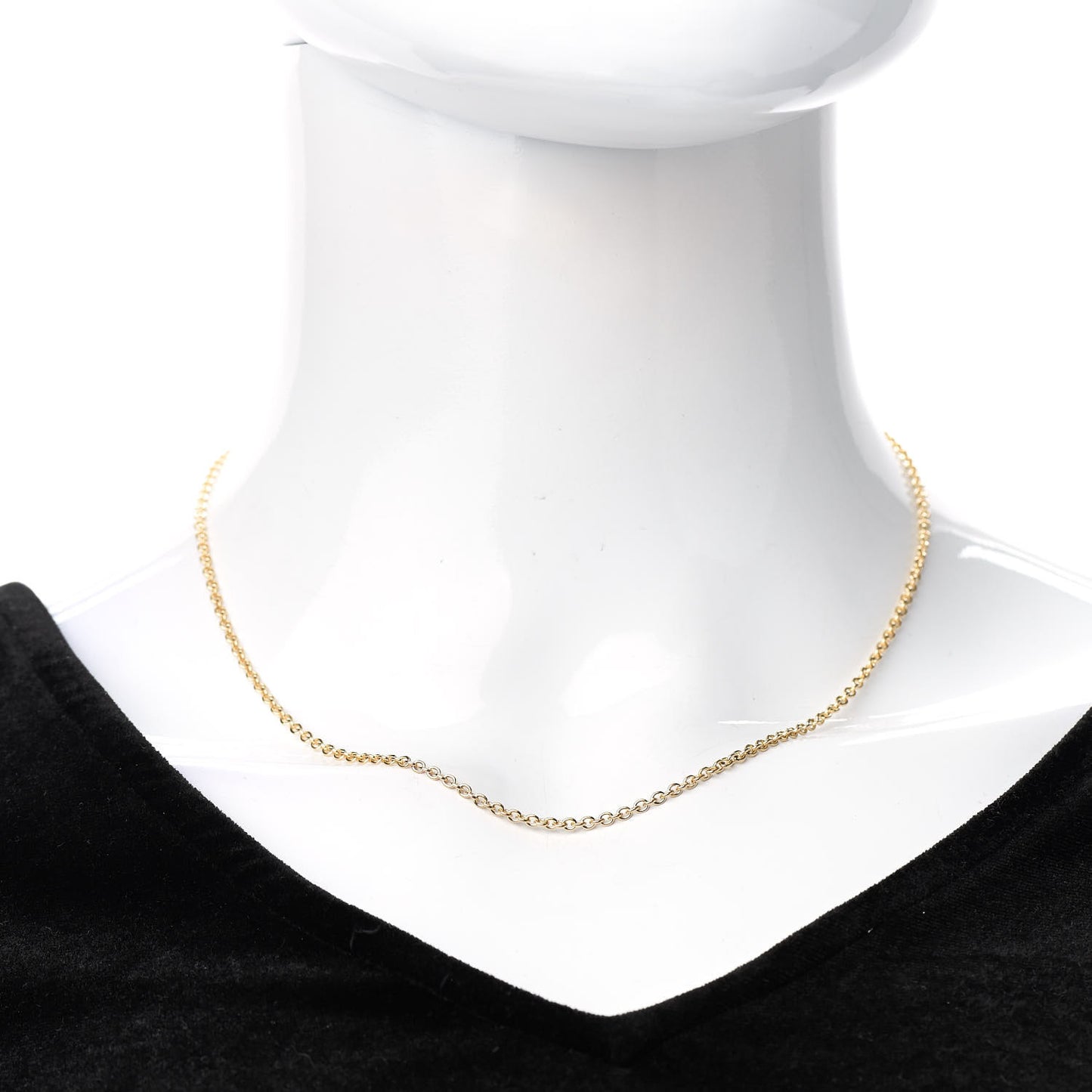 18K Yellow Gold Forsa Link Chain Necklace