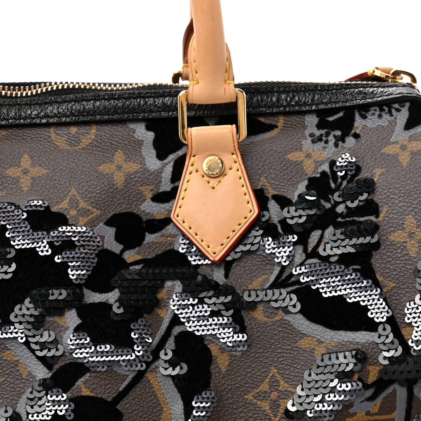 Monogram Fleur De Jais Sequins Speedy 30