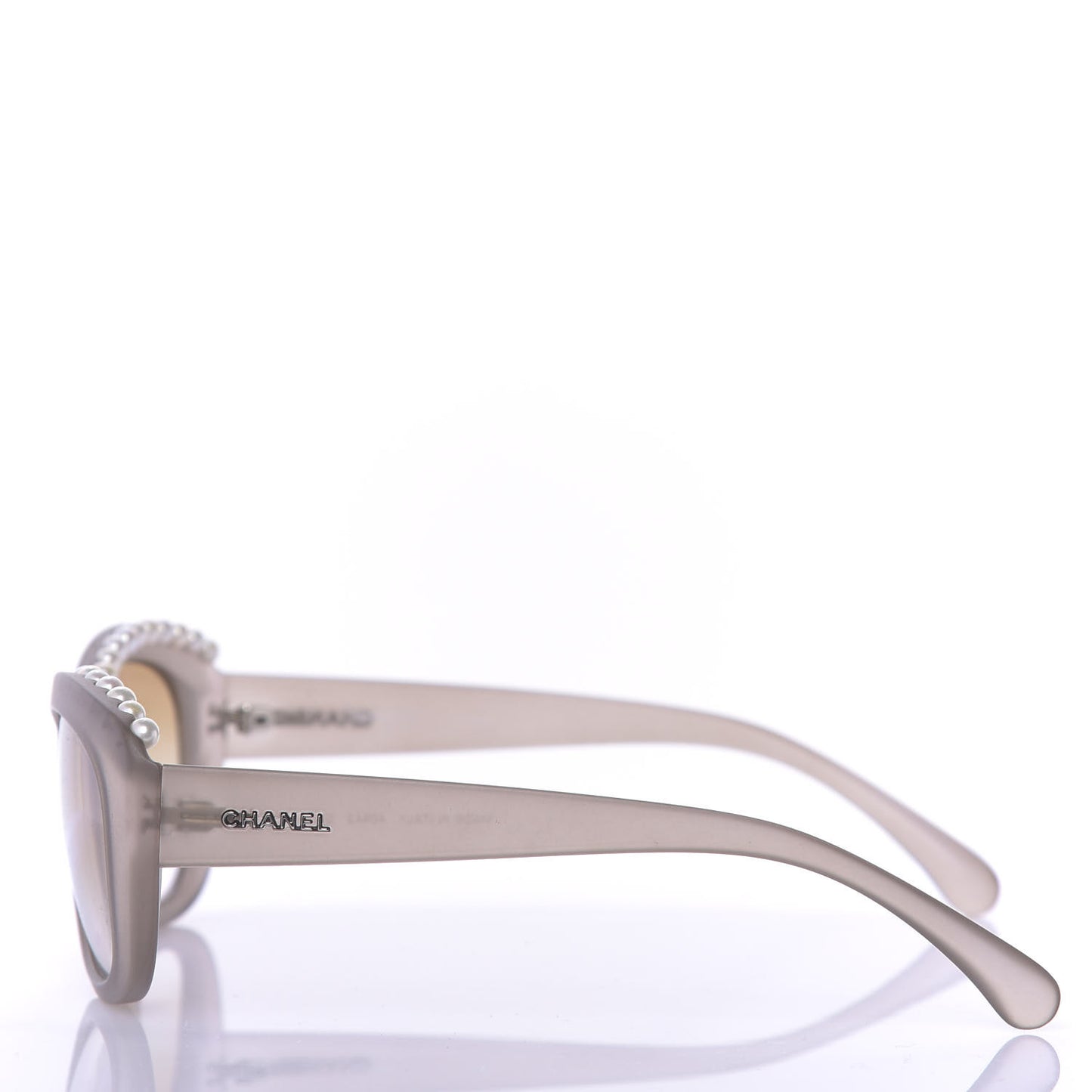 Freshwater Cultured Pearl Butterfly Sunglasses 6038 H Taupe