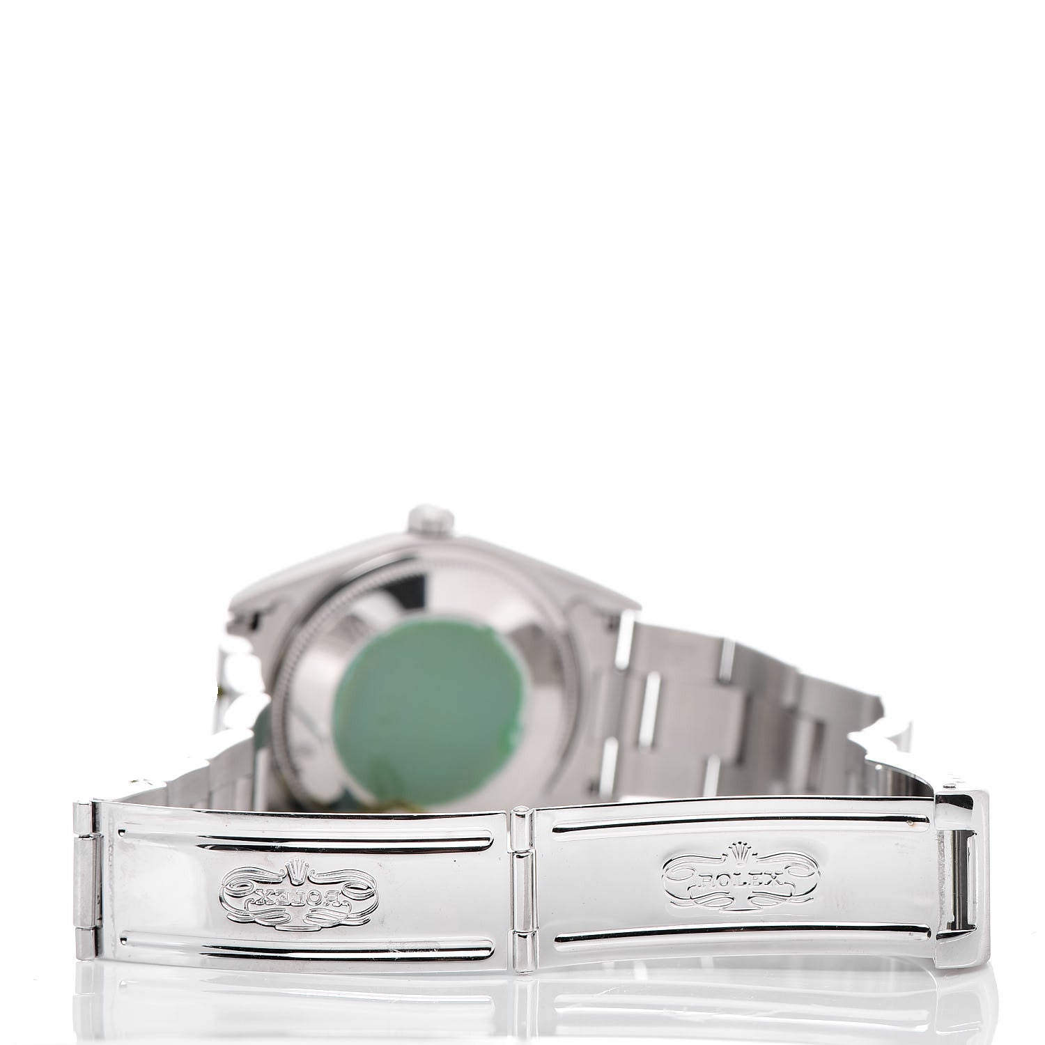 Rolex Stainless Steel 34mm Air-King Oyster Perpetual Precision Watch Blue 14000 6 of 9