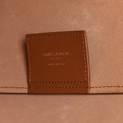 Saint Laurent Calfskin Large Shopping Tote Brick 7 of 12
