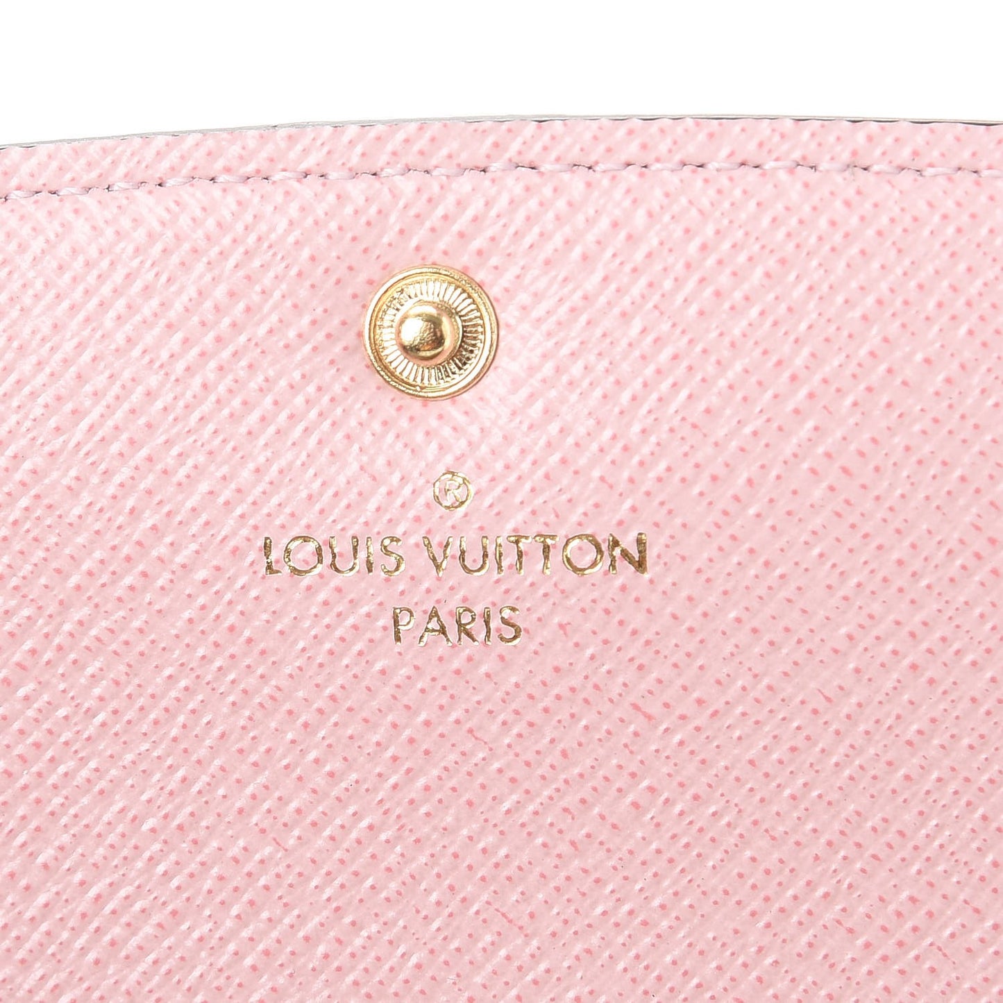 Monogram Emilie Wallet Rose Ballerine