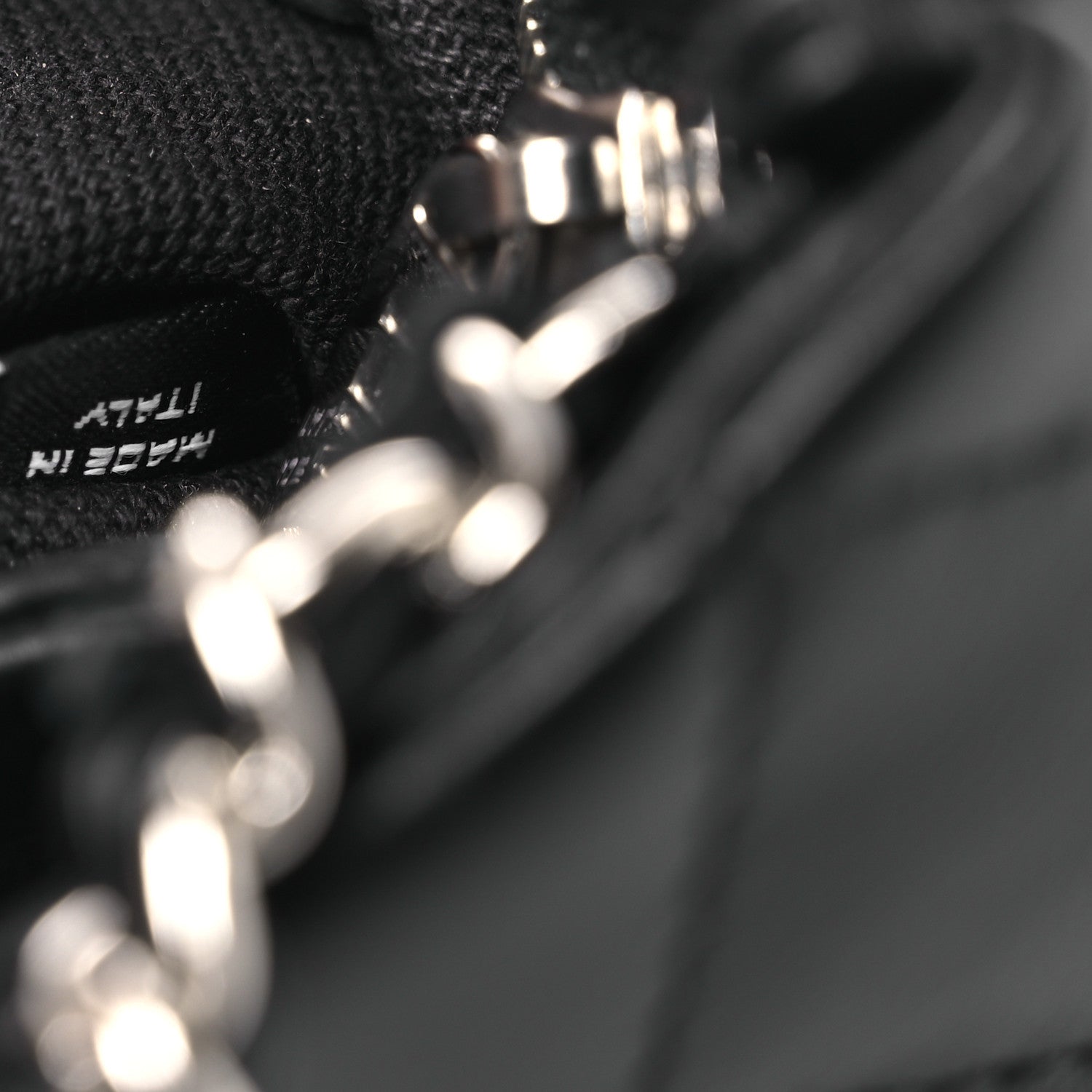 Chanel Lambskin Quilted Crossbody Bag Black 8 of 12