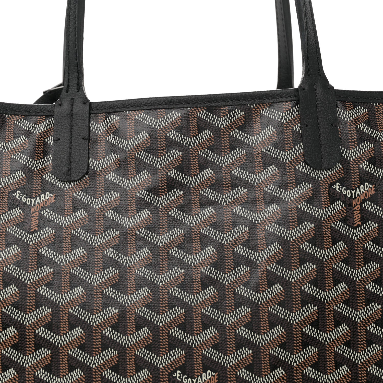 Goyard Goyardine Saint Louis PM Black 9 of 13