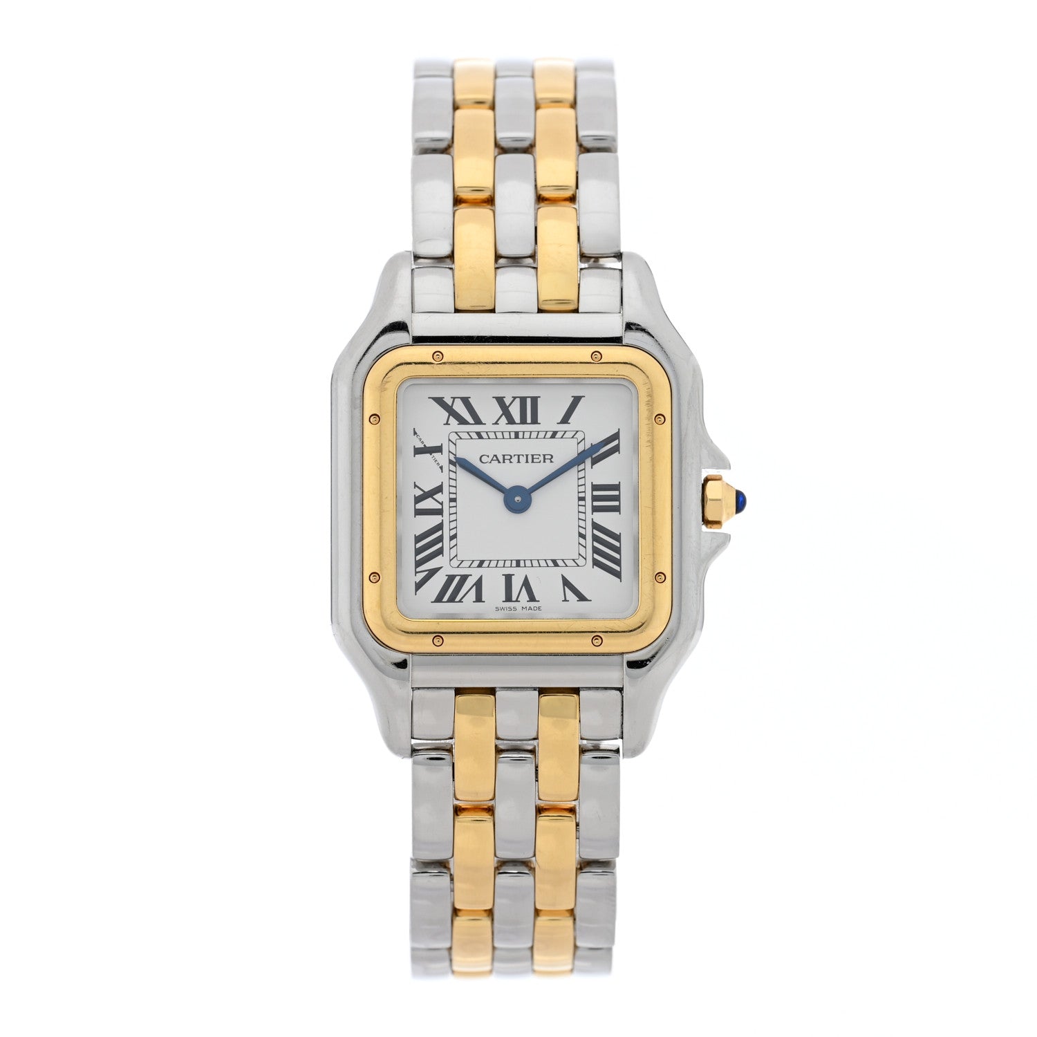 Cartier Stainless Steel 18K Yellow Gold 27mm Panthere Quartz Watch 1 of 4