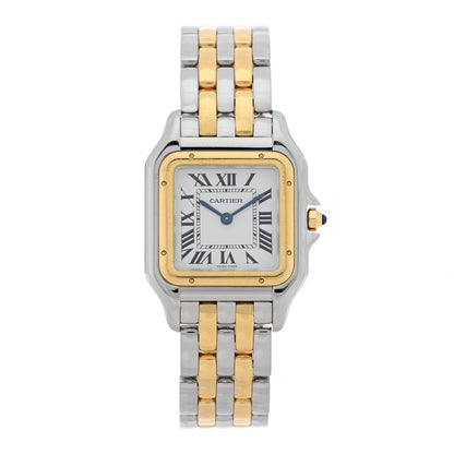 Cartier Stainless Steel 18K Yellow Gold 27mm Panthere Quartz Watch 1 of 4