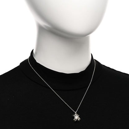 Tiffany Sterling Silver Signature X Pendant Necklace 2 of 5