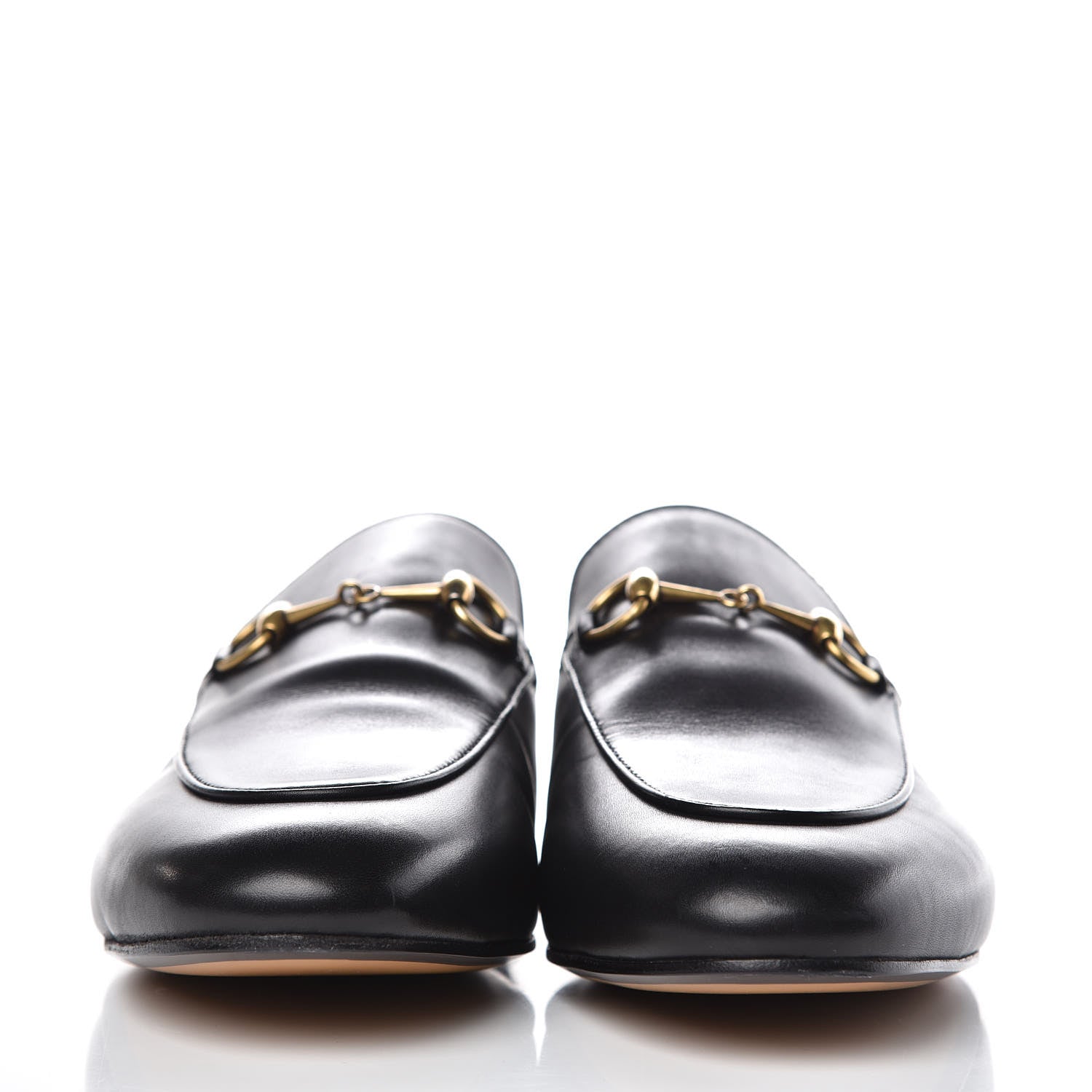 Gucci Calfskin Womens Princetown Slippers 38.5 Black 3 of 10