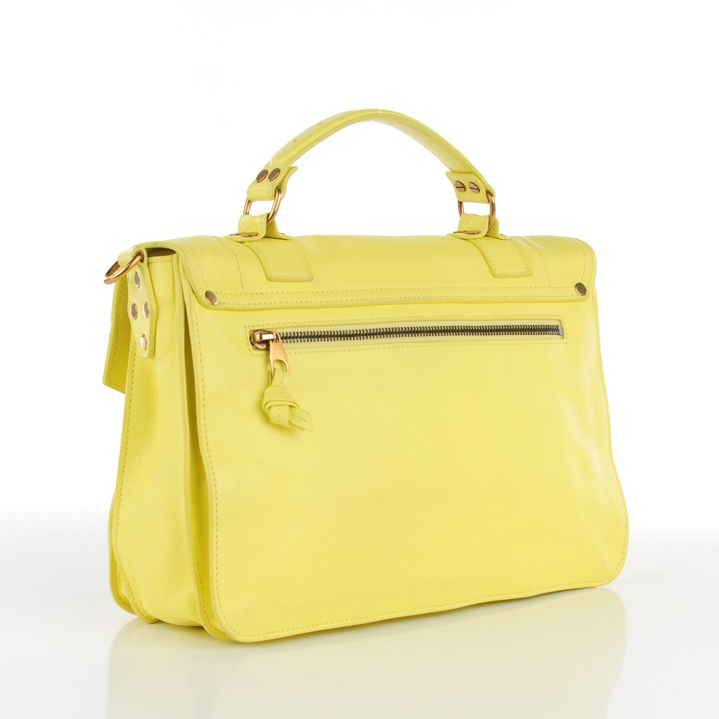 Lambskin Medium PS1 Satchel Sunshine