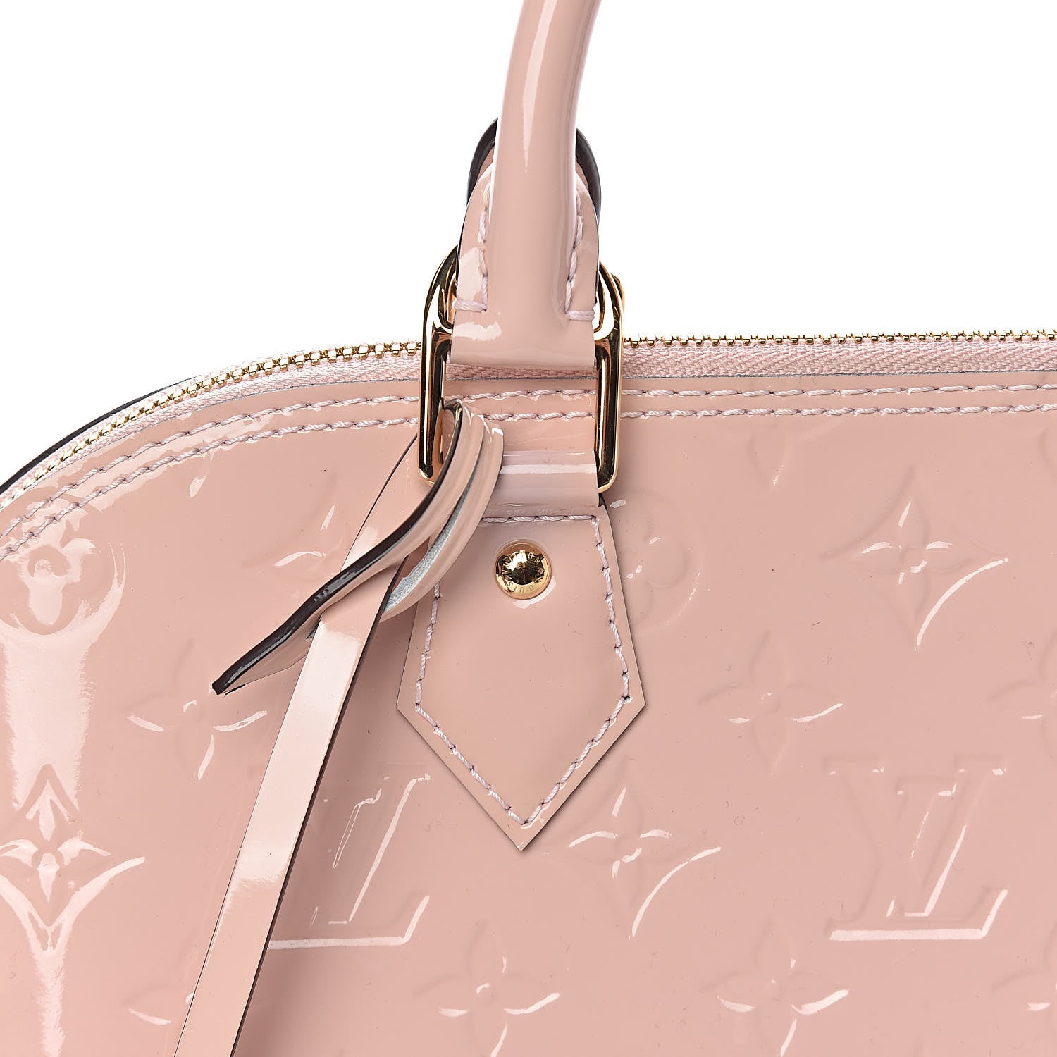 Louis Vuitton Vernis Alma PM Rose Ballerine 8 of 12