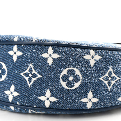 Louis Vuitton Monogram Jacquard Denim Loop Bleu 8 of 9