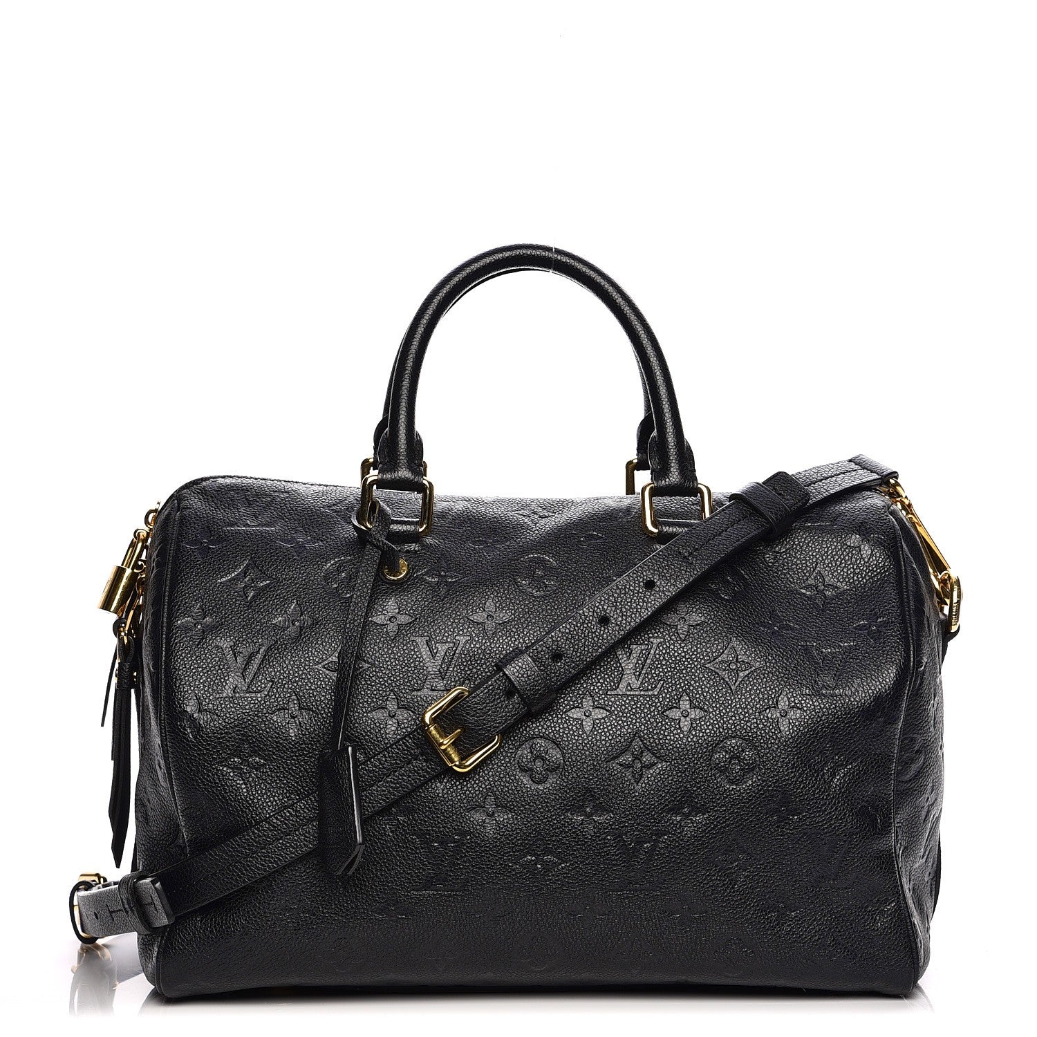 Louis Vuitton Empreinte Speedy Bandouliere 30 Black 1 of 8
